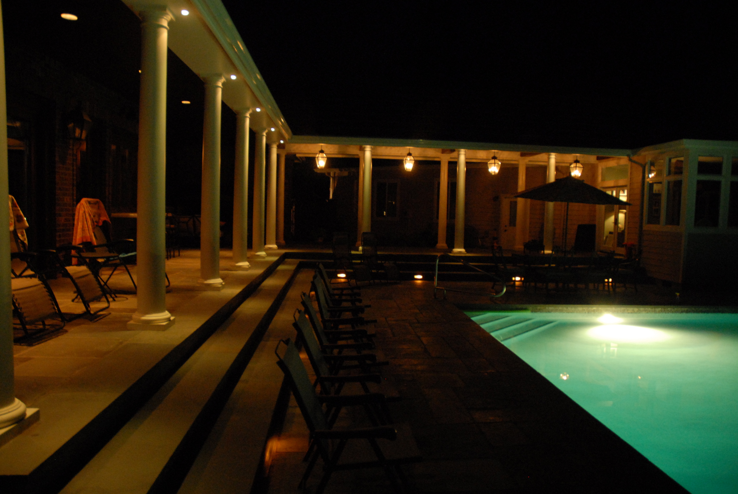 Pool at Night