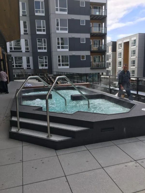 New Commercial Pool, New Commercial Spa, Commercial Hot Tub, Pool Builders Seattle