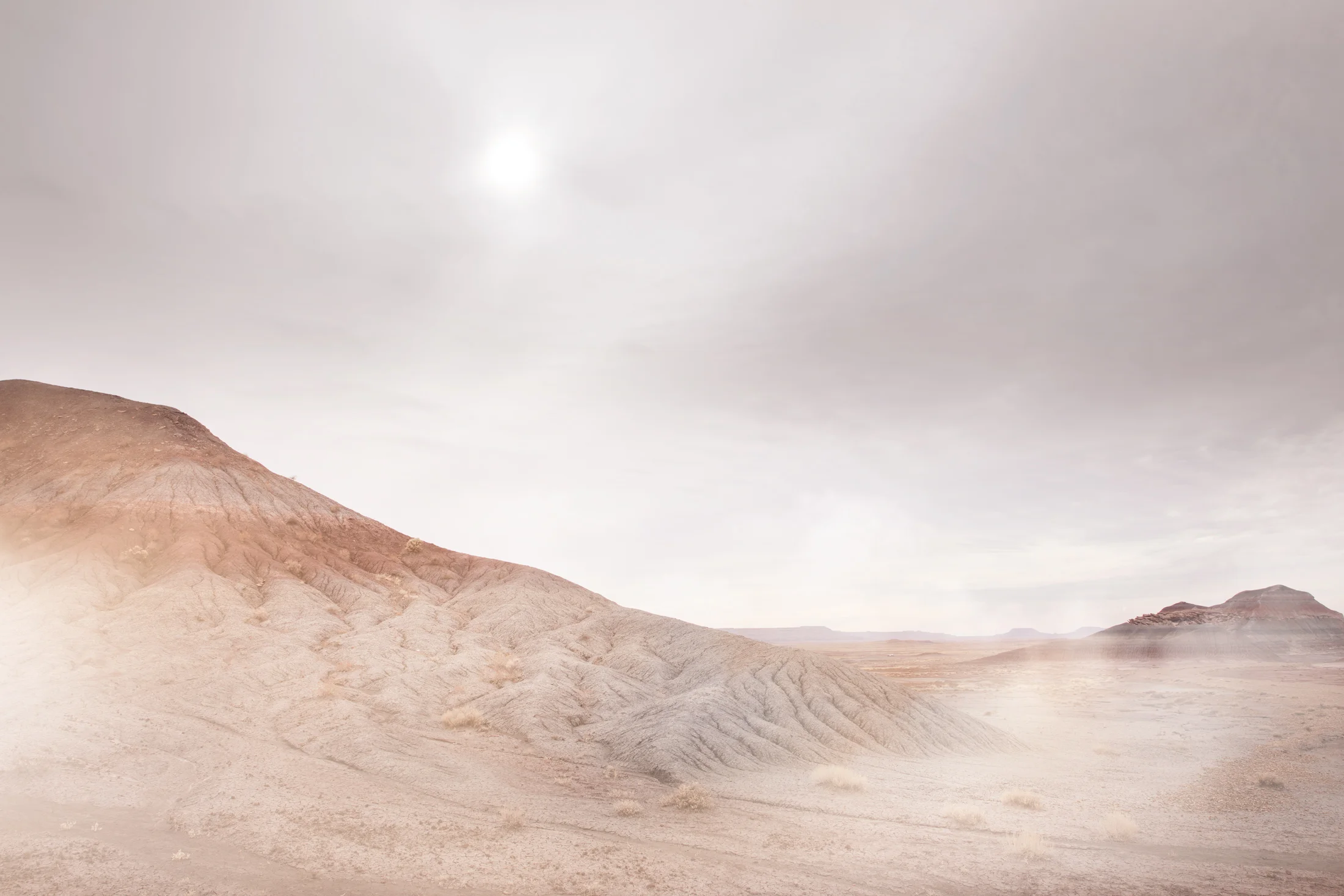 10) Badlands Series #4363, Arizona. Photograph, 32X48 inches, 2017.
