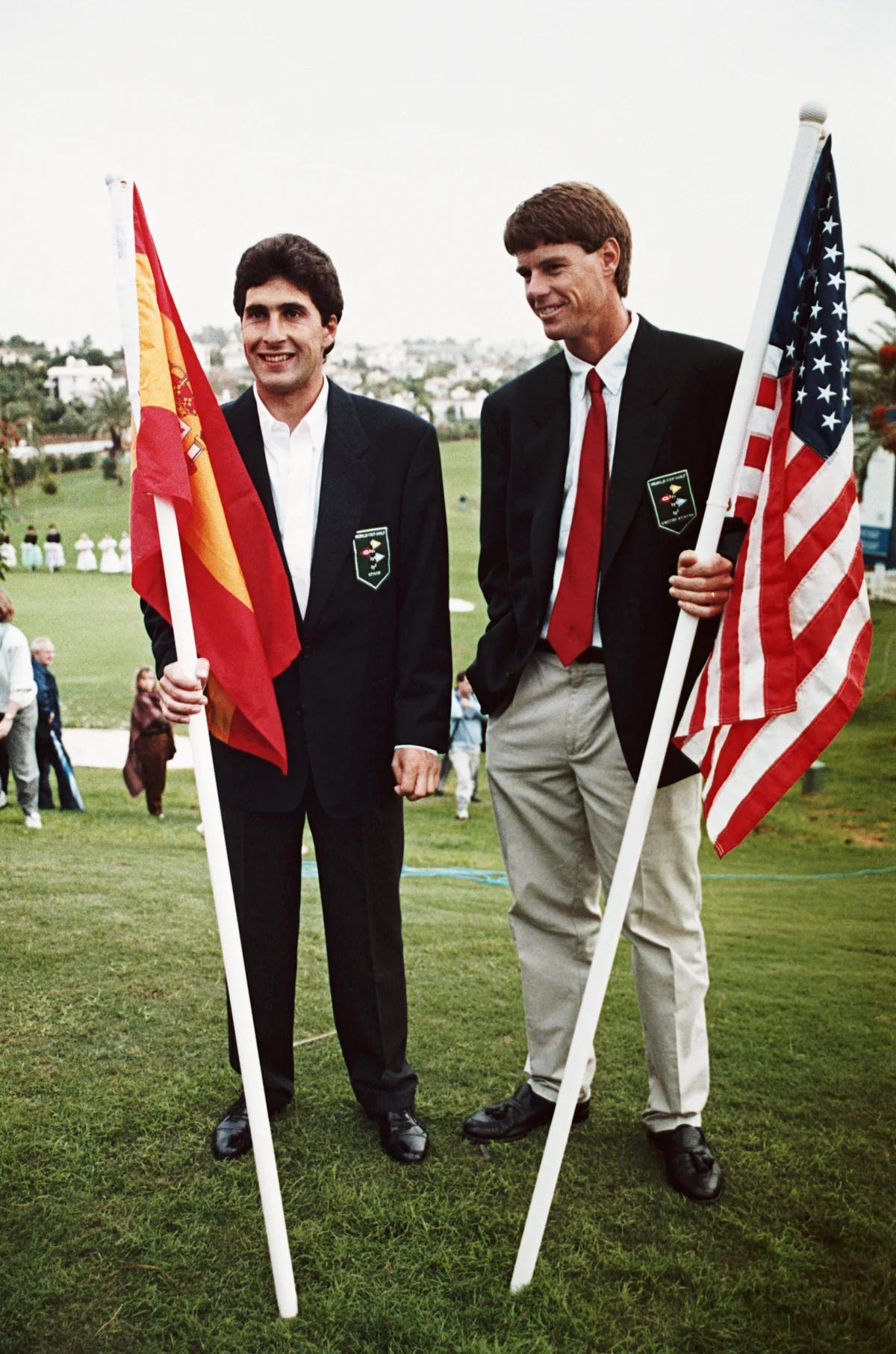 Jose Maria Olazabal and Paul Azinger