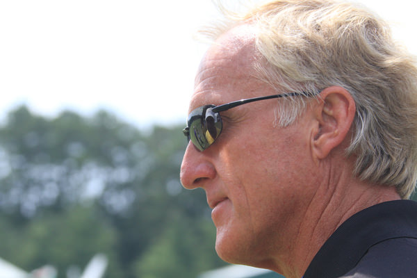 Greg Norman at the 2011 US PGA in Atlanta. Picture Fran Caffrey www.golffile.ie