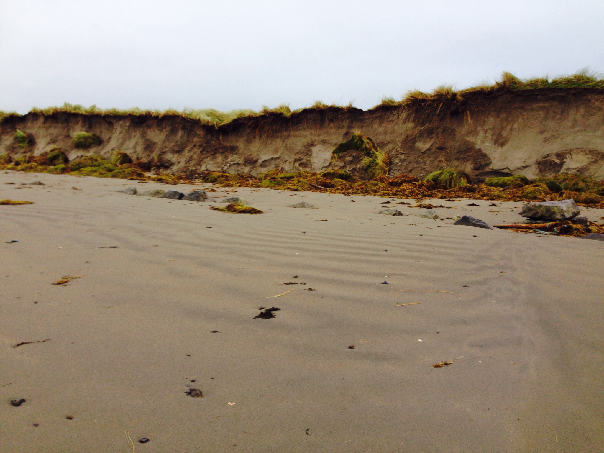 Another view of the storm damage at Rosses Point.