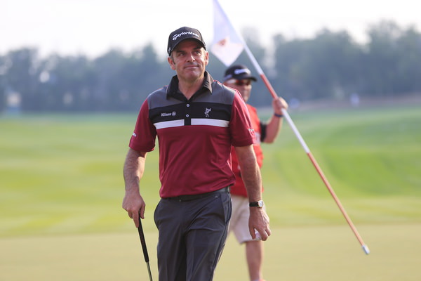 Paul McGinley was pleased with his 68. Picture: Eoin Clarke www.golffile.ie