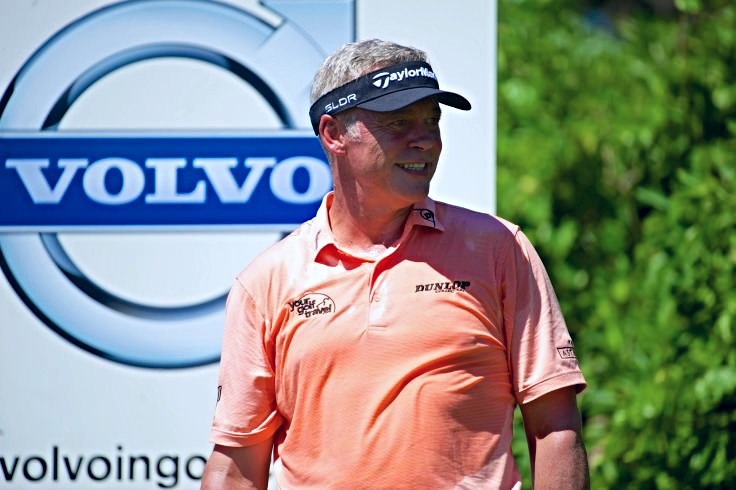 Darren Clarke is looking forward to returning to the US Tour., he tells Scotland on Sunday. He's also inclined to believe that a US Ryder Cup win at Gleneagles might not be a bad thing. Picture © Volvo in Golf