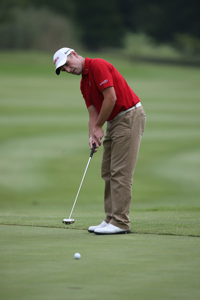 Just one bogey on the card for David Higgins as he opens with a 68 (-3) in the Joburg Open. Picture: David Lloyd / www.golffile.ie