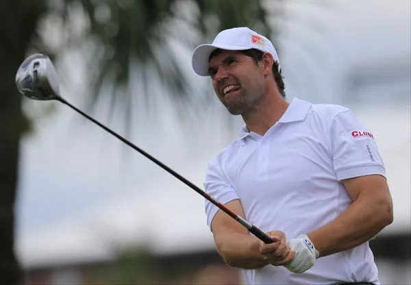 Pádraig Harrington got the best out of his game on Thursday. Picture Fran Caffrey www.golffile.ie