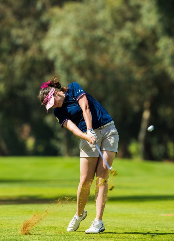 Olivia Mehaffey, pictured during the first round of the Lalla Meryem Cup. Credit: Tristan Jones/ LadiesEuropeanTour.com