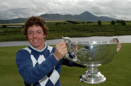 Rory McIlroy won the 2005 Irish Close Championship at Westport. But can he win the Masters?