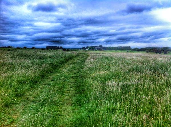 The distant clubhouse at Baltray is always a welcoming place. Picture © Brian Keogh