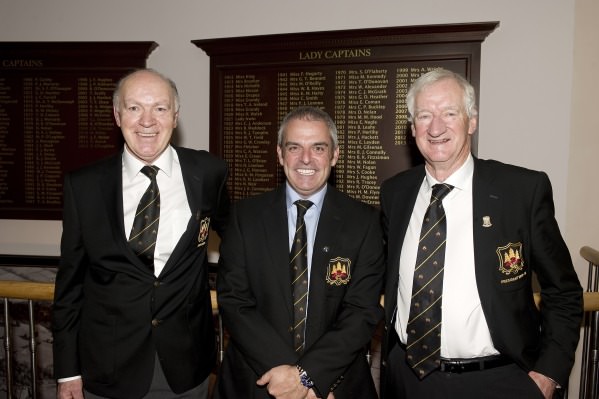 Paul McGinley on a recent visit to Grange where he was announced as Honorary Captain for 2014.