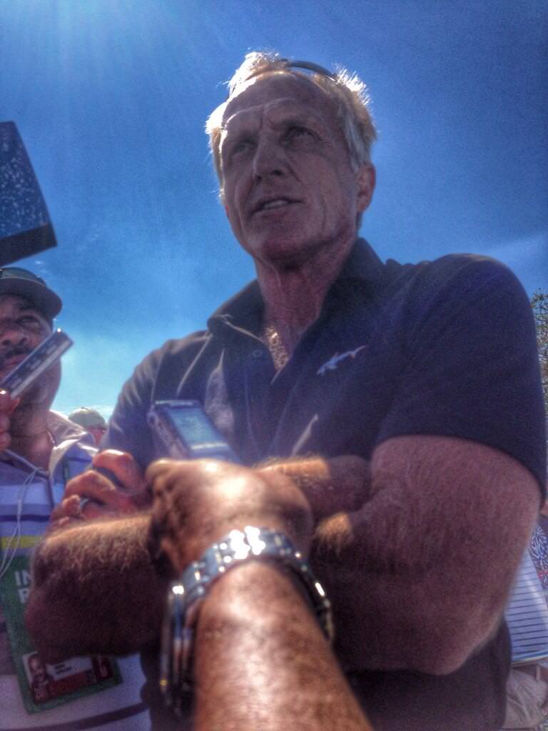Greg Norman. Picture © Brian Keogh