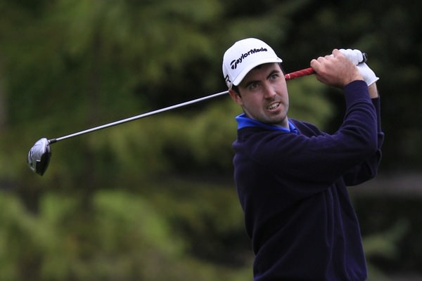 Niall Kearney, pictured above during last year's Irish PGA, is in with a shout at the Challenge de Catalunya thanks to a second round 65. Picture: Thos Caffrey / www.golffile.ie