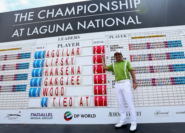 Felipe Aguilar finished 2-2 to win on 22-under par at Laguna National. Picture: David Lloyd / www.golffile.ie