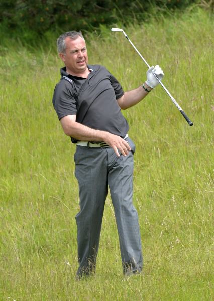 Pat Murray (Limerick) playing to the 5th green in the final of the 2014 AIG sponsored Irish Amateur Close Golf Championship at Seapoint Golf Club (11/06/2014). Picture by Pat Cashman www.cashmanphotography.ie