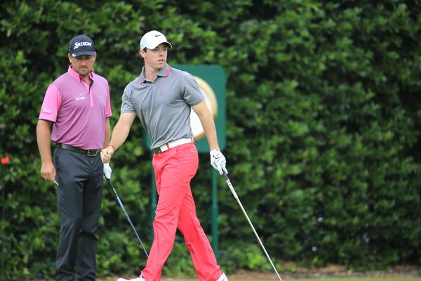 Rory McIlroy (NIR) tees off the 1st tee to start his match during Thursday's Round 1 of the 2014 US Open Championship held at Pinehurst No.2 Course, Pinehurst, North Carolina, USA. 12th June 2014. Picture: Eoin Clarke www.golffile.ie
