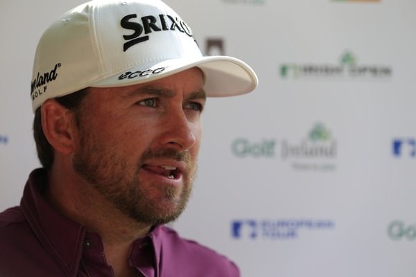 Graeme McDowell talks about his opening round at Fota Island. Picture: Fran Caffrey www.golffile.ie