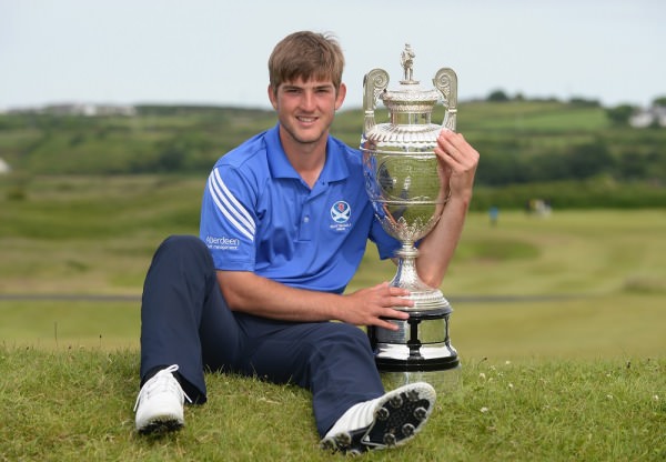 Scotland’s Bradley Neil wins the 119th Amateur Championship at Royal Portrush. Credit: The R&A.
