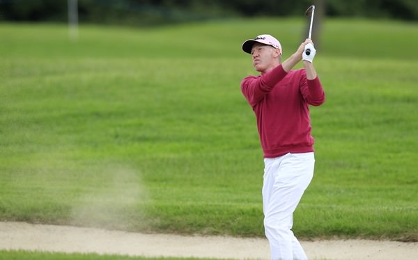 John Kelly in action in the Irish Open at Fota Island. Picture: Eoin Clarke www.golffile.ie