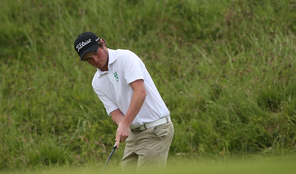 Cormac Sharvin from Ardglass was the top irish player on the first day of the European Amateur Team Championship in Finland. Picture: David Lloyd / www.golffile.ie