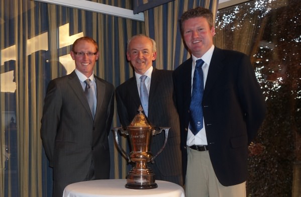 L-R Graeme Dunlea, Tony Walker (General Manager, Slieve Russell) and John Dwyer