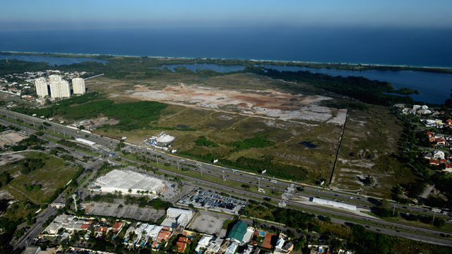 Construction of the Olympic golf site is behind schedule but the IGF is optimistic it will be ready in time.