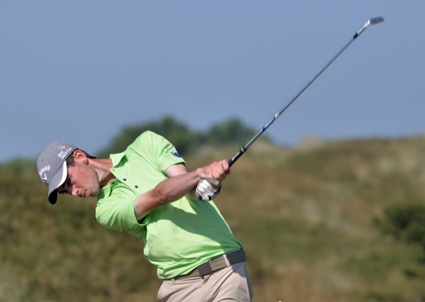 Tommy O'Driscoll (Connacht) driving at the 9th during the Boys Interprovincial Matches at Island Golf Club. (23/07/2014l). Picture by Pat Cashman