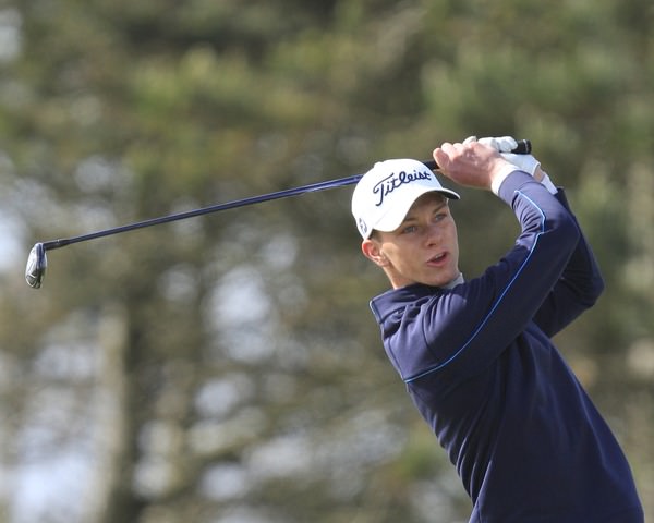 Rowan Lester (Hermitage) during the Irish Amateur Close Championship at Seapoint Golf Club. Picture: Thos Caffrey / www.golffile.ie