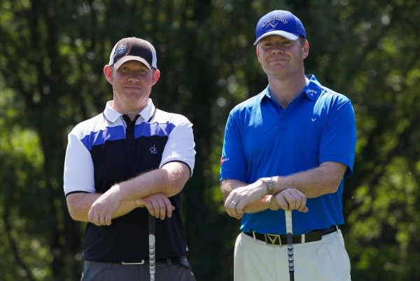 Eddie Tracy (left) and Shaun Donnelly (right) will be in action at St Mellion at Getty Images…/