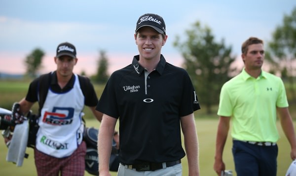 Kevin Phelan was pleased with his round. Picture: David Lloyd / www.golffile.ie