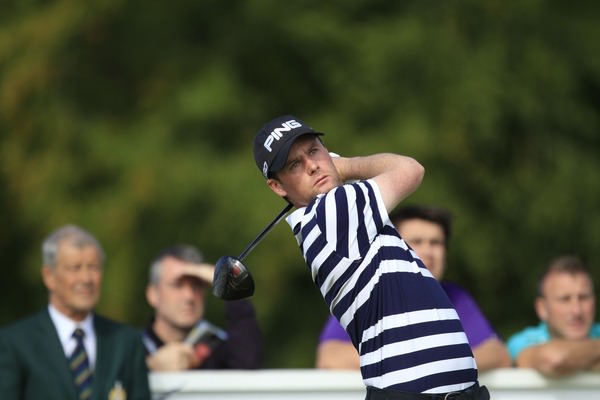 Jonny Caldwell on the march. Pictured at Galgorm Castle recently by Thos Caffrey / www.golffile.ie