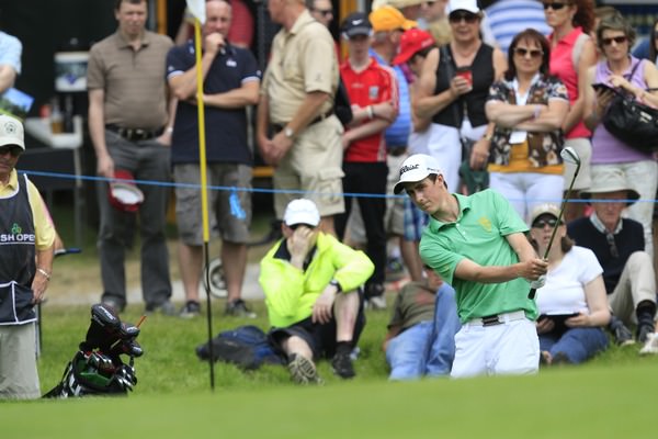 Gary Hurley is the best of the Irish so far in the World Amateur Team Championship. Picture: Thos Caffrey / www.golffile.ie