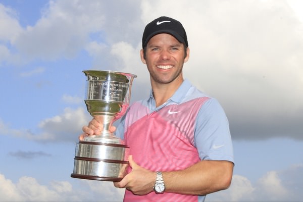 Paul Casey following his win in the KLM Open at Kennemer Golf & Country Club on Sunday 14th September 2014. Picture: Thos Caffrey / www.golffile.ie