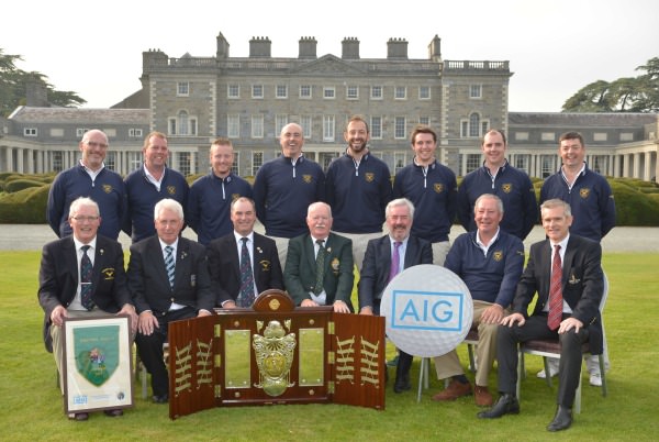 Muskerry Golf Club - AIG Barton Shield winners 2014. Picture by Pat Cashman