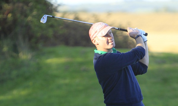 Richard Creamer (Golfquip) during the Irish PGA Championship in Roganstown Golf Club in 2013. Picture: Thos Caffrey / www.golffile.ie