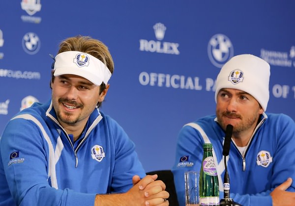 Victor Dubuisson and Graeme McDowell. Photo credit : kenneth e. dennis/ kendennisphoto.com