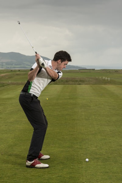 Kyle McCarron in action at North West