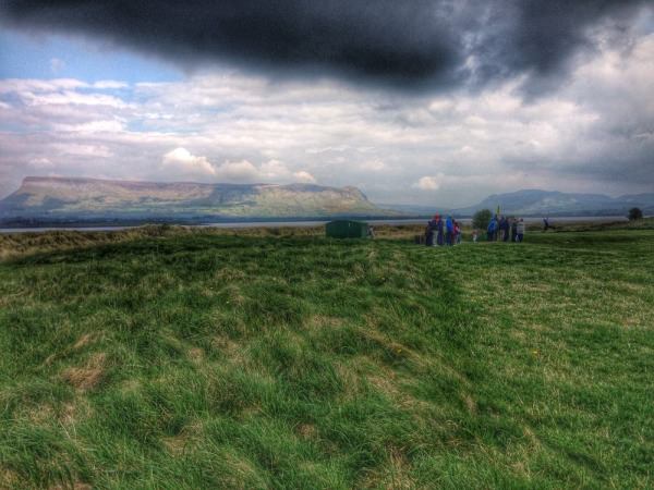 The new 11th tee will be left of the hut as we look at this picture.
