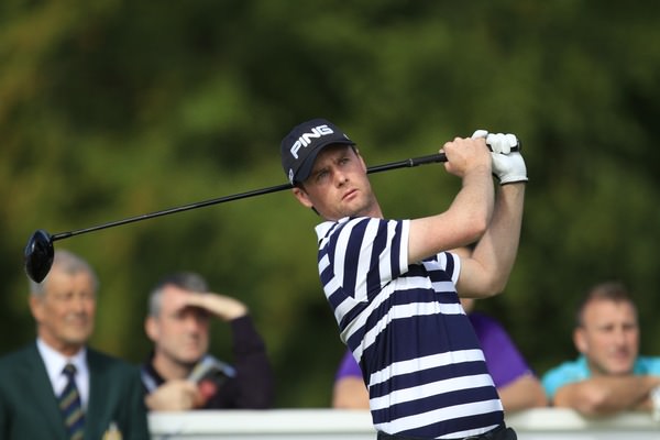 Jonny Caldwell in action in the Northern Ireland Open Challenge at Galgorm Castle. Picture: Thos Caffrey / www.golffile.ie