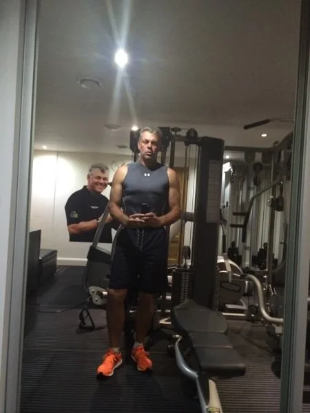 Working out. Picture © Darren Clarke