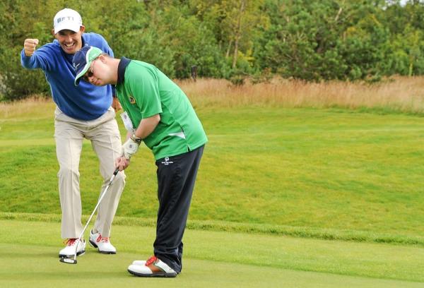 Padraig Harrington is a global ambassador for Special Olympics. Picture via PadraigHarrington.com