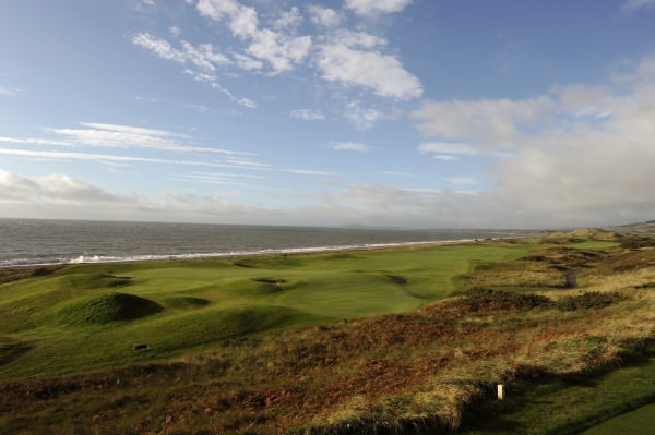 The 13th at The European Club. The course is ranked 20th in Golf Month's Top 100 Courses in Great Britain and Ireland 2015-16. Picture © The European Club