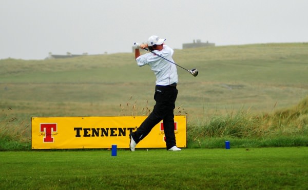 Rory McIlroy in action at Rosapenna in 2007, the year he turned professional
