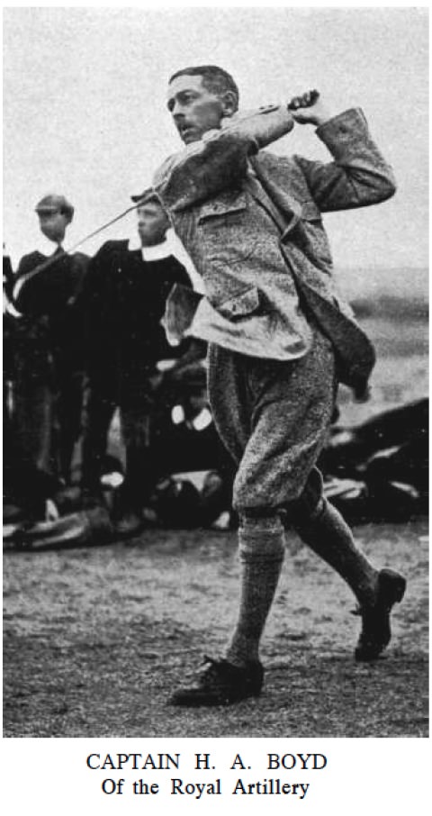 Captain HA Boyd. Via Golf Illustrated