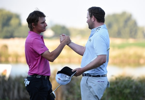Emiliano Grillo and Branden Grace. Picture © Getty Images