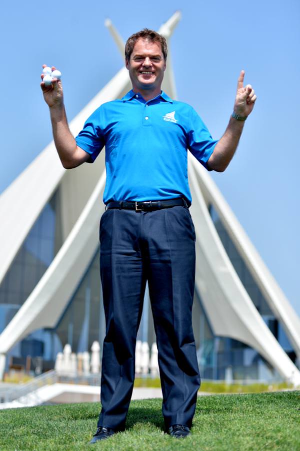 Michael McGinley Jnr. Picture via @ DubaiCreekGolf