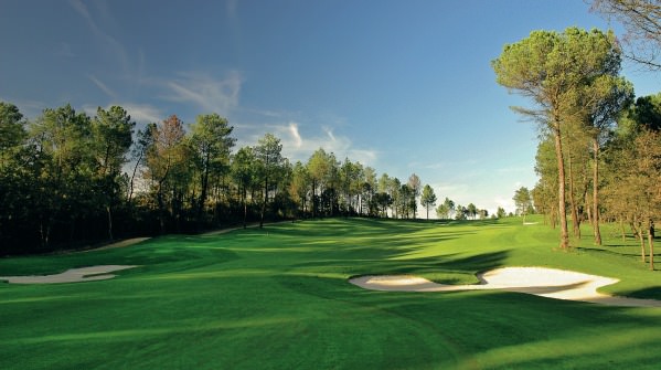 The sixth hole on the Tour Course at PGA Catalunya Resort