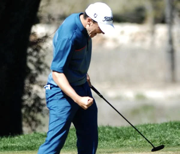 McCarroll hot in Spain — three eagles in rollercoaster 69