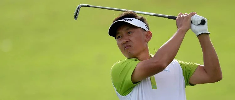 Uhno Park leads the way in Jakarta. Picture via AsianTour.com