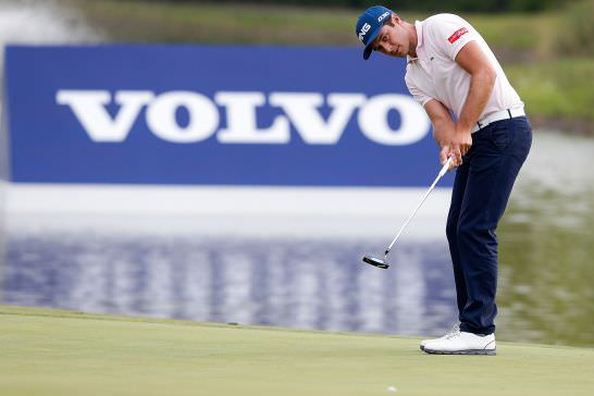 Julien Quesne leads the Volvo China Open at halfway. Picture © Getty Images