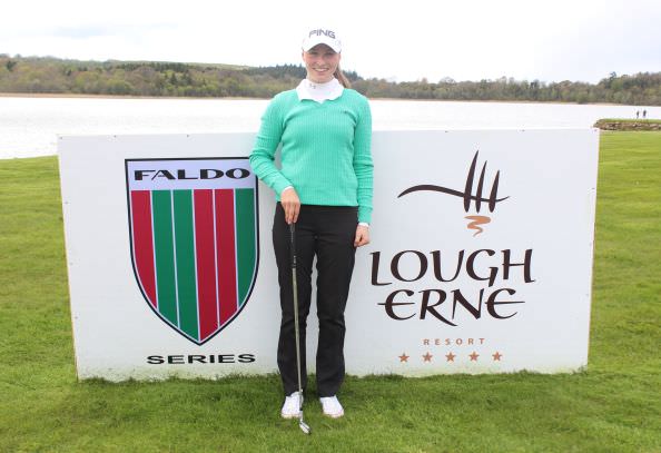 Forrest Little's Julie McCarthy leads the Faldo Ireland Girls Championship with one round to play.